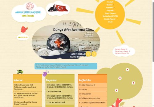 Fatih İlkokulu - ANKARA / ŞEREFLİKOÇHİSAR