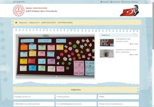 Şehit Volkan Alıcı Ortaokulu - ANKARA / ŞEREFLİKOÇHİSAR
