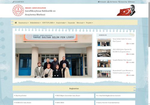 Şereflikoçhisar Rehberlik ve Araştırma Merkezi - ANKARA / ŞEREFLİKOÇHİSAR