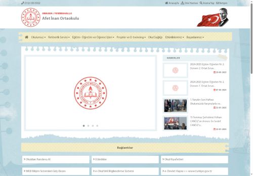 Afet İnan Ortaokulu - ANKARA / YENİMAHALLE