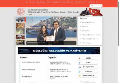 Arıkan Yılmaz Dim Ticaret Mesleki ve Teknik Anadolu Lisesi - ANTALYA / ALANYA