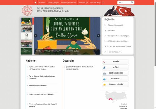 Atatürk İlkokulu - ANTALYA / ALANYA