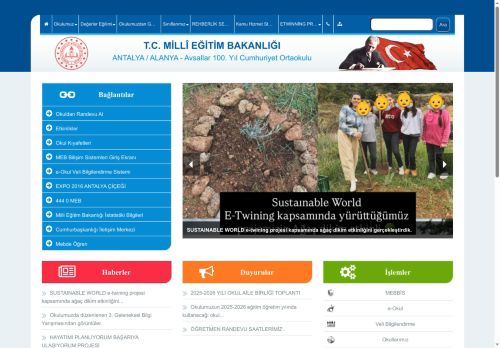 Avsallar 100. Yıl Cumhuriyet Ortaokulu - ANTALYA / ALANYA