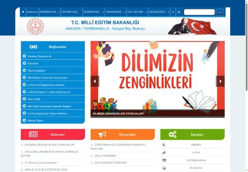 Kürşad Bey İlkokulu - ANKARA / YENİMAHALLE