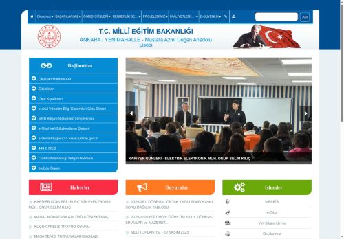 Mustafa Azmi Doğan Anadolu Lisesi - ANKARA / YENİMAHALLE