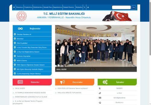 Nasrettin Hoca Ortaokulu - ANKARA / YENİMAHALLE