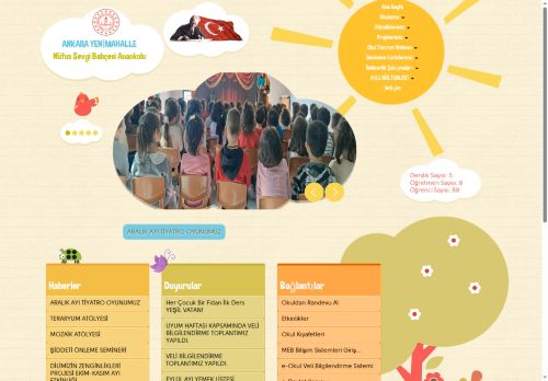 Nüfus Sevgi Bahçesi Anaokulu - ANKARA / YENİMAHALLE