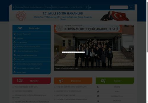 Nermin Mehmet Çekiç Anadolu Lisesi - ANKARA / YENİMAHALLE