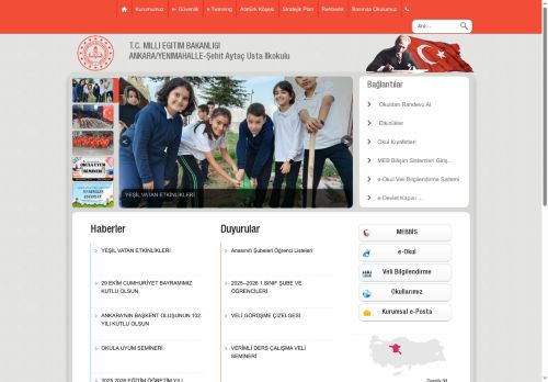 Şehit Aytaç Usta İlkokulu - ANKARA / YENİMAHALLE