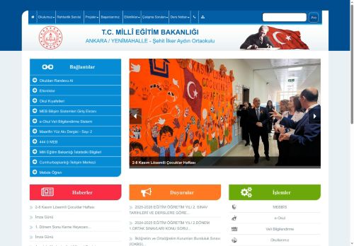 Şehit İlker Aydın Ortaokulu - ANKARA / YENİMAHALLE