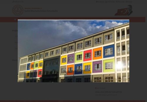 Şehit Mustafa Aslan Ortaokulu - ANKARA / YENİMAHALLE