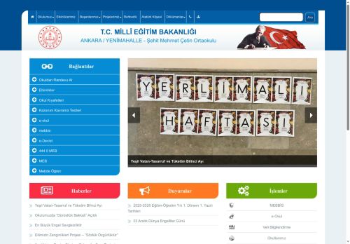 Şehit Mehmet Çetin Ortaokulu - ANKARA / YENİMAHALLE