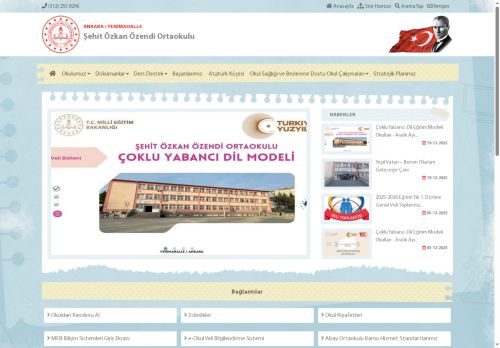 Şehit Özkan Özendi Ortaokulu - ANKARA / YENİMAHALLE