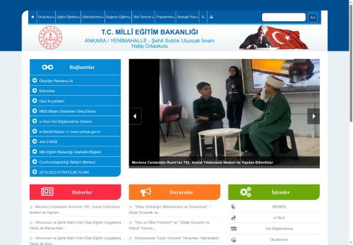 Şehit Sıddık Uluocak İmam Hatip Ortaokulu - ANKARA / YENİMAHALLE