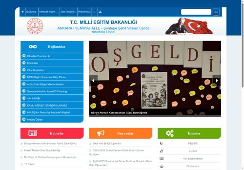 Şentepe Şehit Volkan Canöz Anadolu Lisesi - ANKARA / YENİMAHALLE