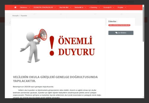 Yunus Emre İlkokulu - ANKARA / YENİMAHALLE