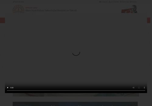 Aksu Uçak Bakım Teknolojisi Mesleki ve Teknik Anadolu Lisesi - ANTALYA / AKSU