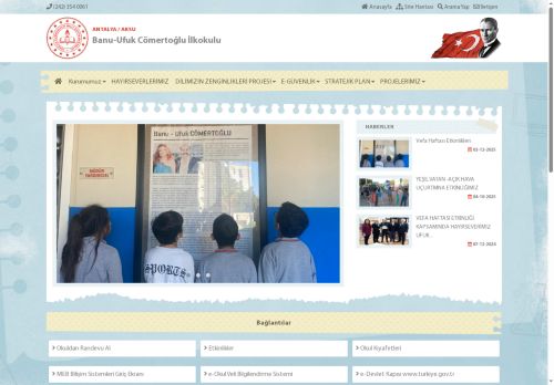 Banu-Ufuk Cömertoğlu İlkokulu - ANTALYA / AKSU