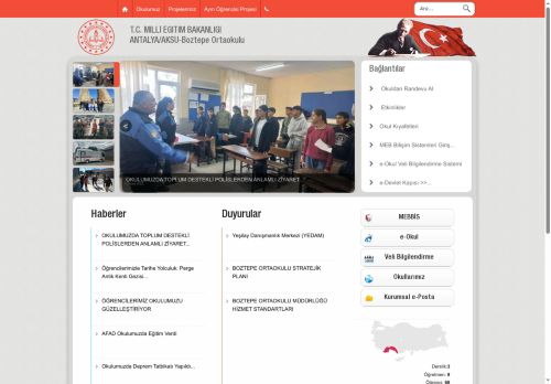 Boztepe Ortaokulu - ANTALYA / AKSU