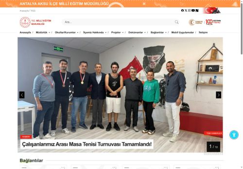 AKSU İLÇE MİLLÎ EĞİTİM MÜDÜRLÜĞÜ - MEB ANTALYA