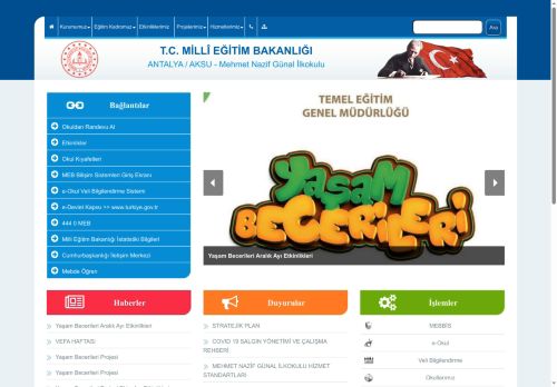 Mehmet Nazif Günal İlkokulu - ANTALYA / AKSU