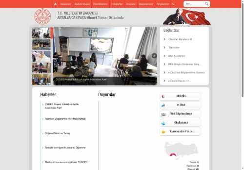 Ahmet Tuncer Ortaokulu - ANTALYA / GAZİPAŞA