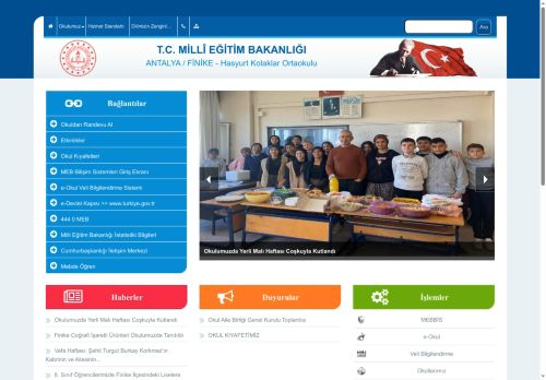 Hasyurt Kolaklar Ortaokulu - ANTALYA / FİNİKE