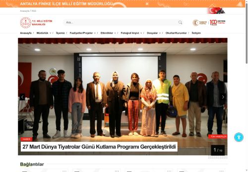 FİNİKE İLÇE MİLLÎ EĞİTİM MÜDÜRLÜĞÜ - MEB ANTALYA