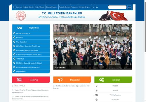 Fatma Alaettinoğlu İlkokulu - ANTALYA / ALANYA