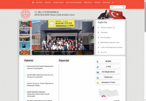 Hasan Çolak Anadolu Lisesi - ANTALYA / ALANYA