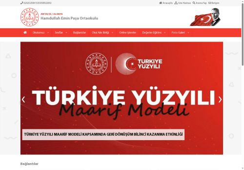 Hamdullah Emin Paşa Ortaokulu - ANTALYA / ALANYA