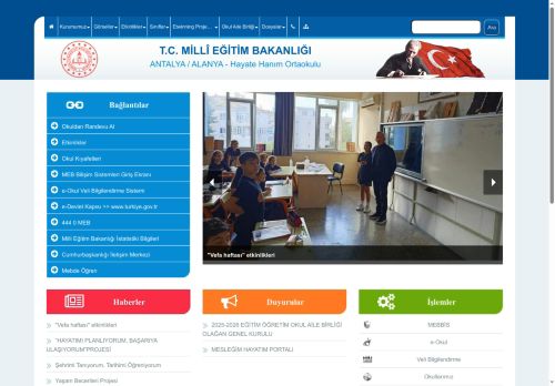 Hayate Hanım Ortaokulu - ANTALYA / ALANYA
