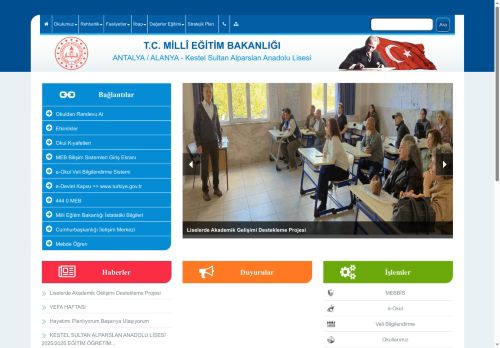 Kestel Sultan Alparslan Anadolu Lisesi - ANTALYA / ALANYA