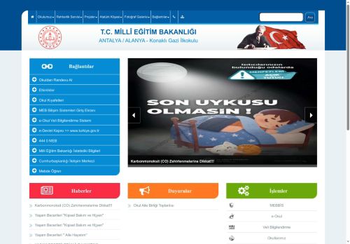 Konaklı Gazi İlkokulu - ANTALYA / ALANYA