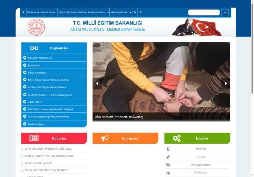 Melahat Seher İlkokulu - ANTALYA / ALANYA