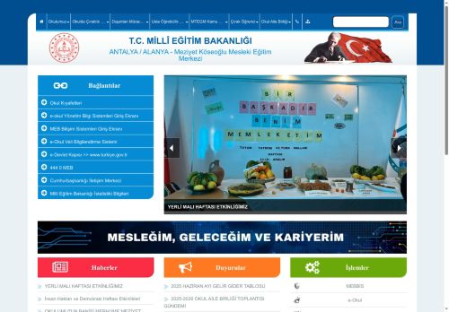 Meziyet Köseoğlu Mesleki Eğitim Merkezi - ANTALYA / ALANYA