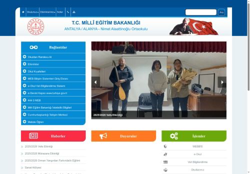 Nimet Alaattinoğlu Ortaokulu - ANTALYA / ALANYA