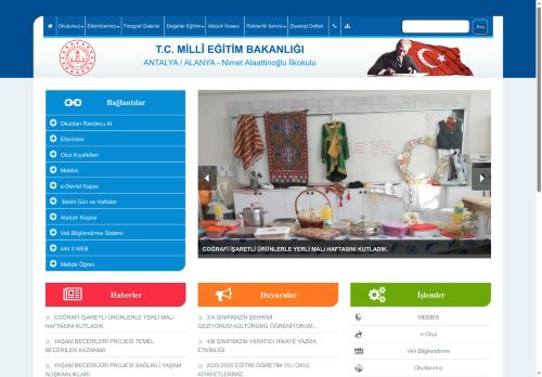 Nimet Alaattinoğlu İlkokulu - ANTALYA / ALANYA