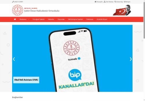 Şehit Ömer Halisdemir Ortaokulu - ANTALYA / ALANYA