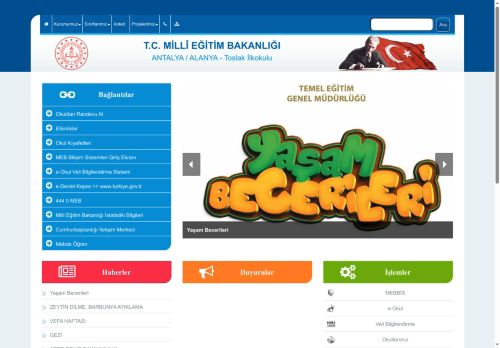 Toslak İlkokulu - ANTALYA / ALANYA