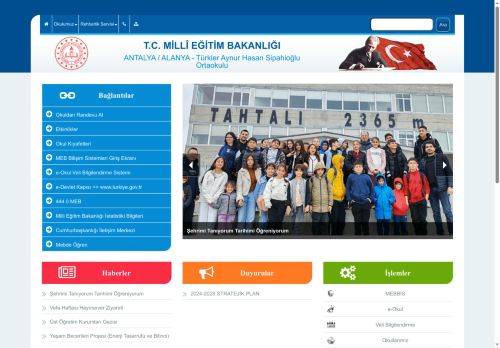 Türkler Aynur Hasan Sipahioğlu Ortaokulu - ANTALYA / ALANYA