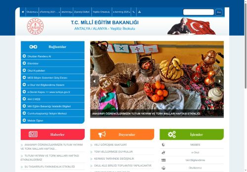 Yeşilöz İlkokulu - ANTALYA / ALANYA