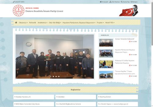 Demre Anadolu İmam Hatip Lisesi - ANTALYA / DEMRE