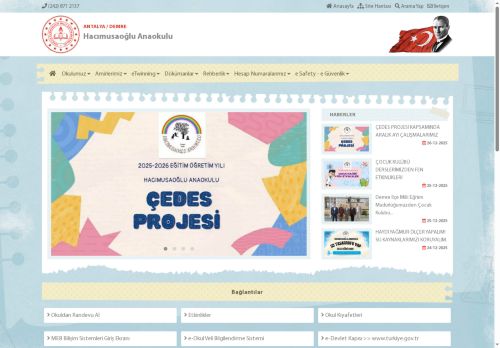 Hacımusaoğlu Anaokulu - ANTALYA / DEMRE