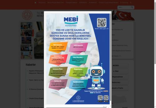 Şehit Hüseyin Topkaya Ortaokulu - ANTALYA / DEMRE