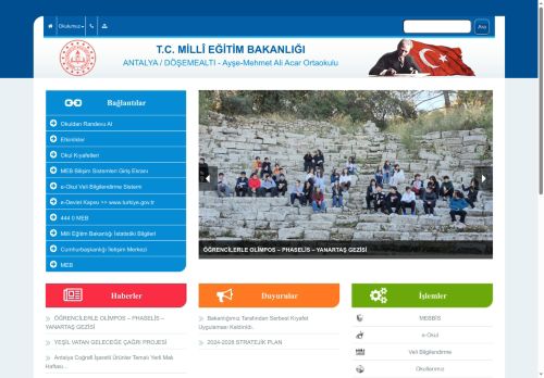Ayşe-Mehmet Ali Acar Ortaokulu - ANTALYA / DÖŞEMEALTI