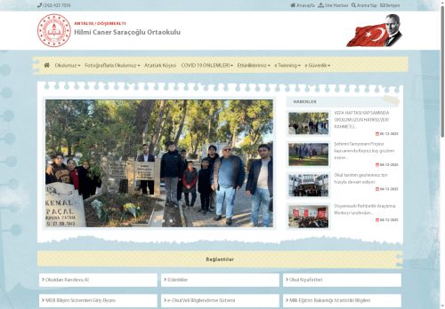 Hilmi Caner Saraçoğlu Ortaokulu - ANTALYA / DÖŞEMEALTI
