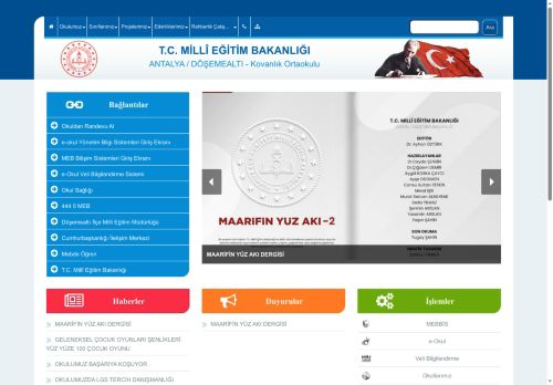 Kovanlık Ortaokulu - ANTALYA / DÖŞEMEALTI