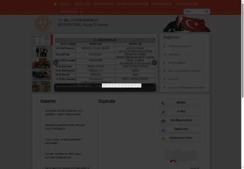 Akçay Ortaokulu - ANTALYA / ELMALI