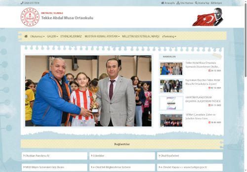 Tekke Abdal Musa Ortaokulu - ANTALYA / ELMALI